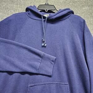 VTG 80s Hoodie Sweatshirt Macgregor Faded Blue L Grunge Skate